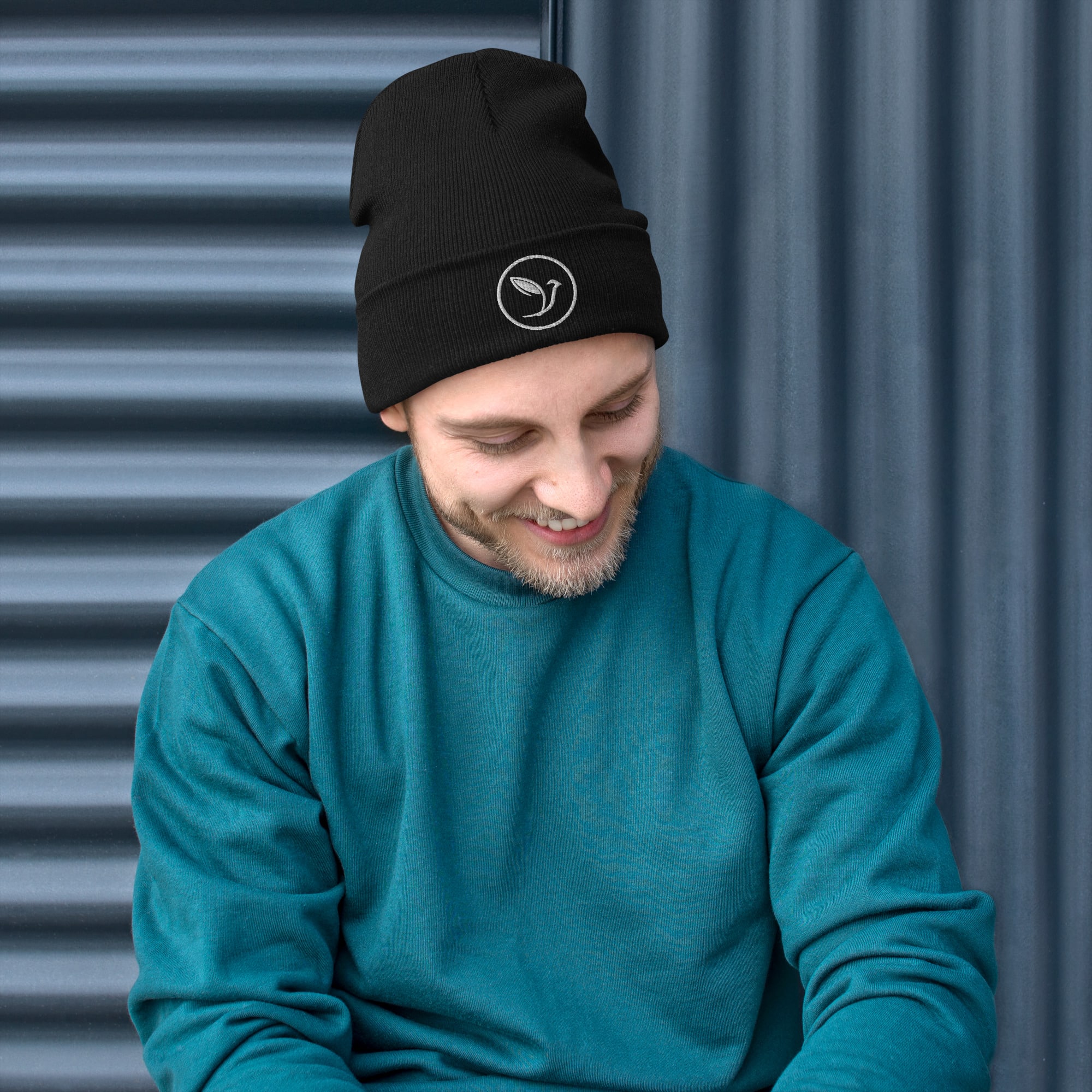 Embroidered Beanie – Christopher Wolf Crusade